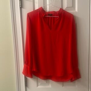 Elegant Red Ann Taylor Women's Top